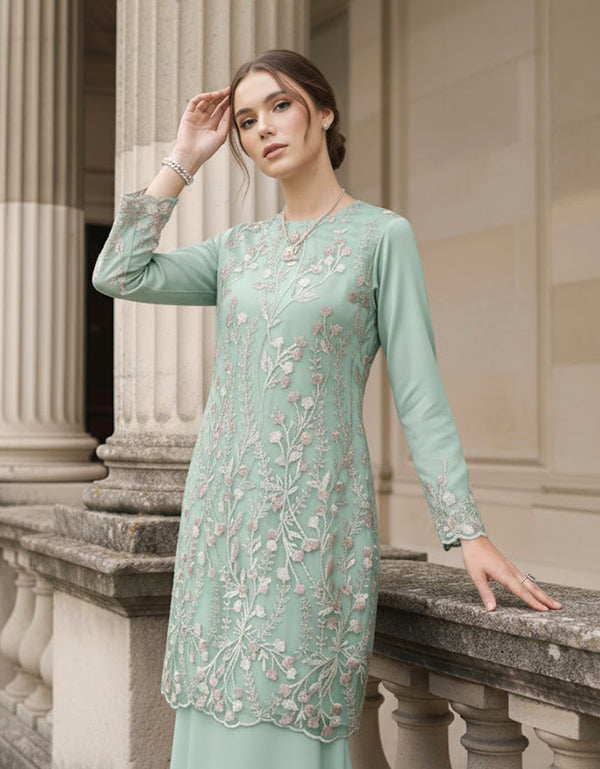 BAJU KURUNG MODEN KAELANI (MINT)